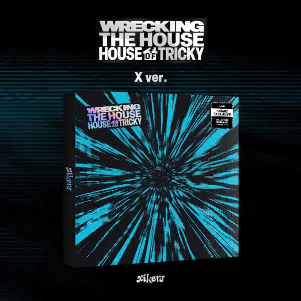 xikers HOUSE OF TRICKY WRECKING THE HOUSE 6th EP Album - Signed US Exclusive Ver - X Ver - Main Image