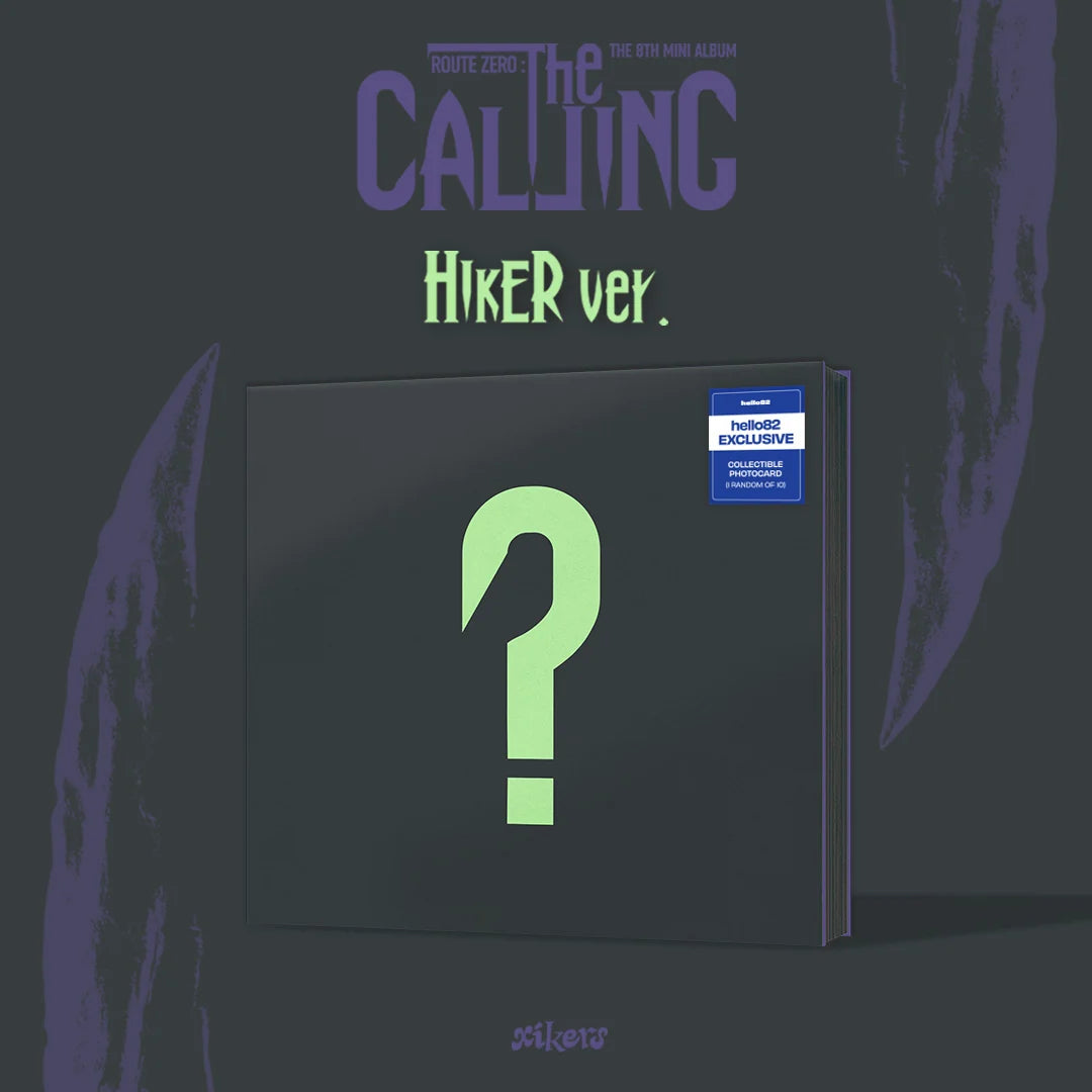 xikers ROUTE ZERO The CALLING 8th Mini Album 82EVENT Exclusive Ver - HIKER Ver - Main Image