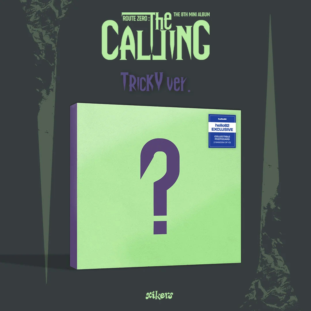 xikers ROUTE ZERO The CALLING 8th Mini Album 82EVENT Exclusive Ver - TRICKY Ver - Main Image