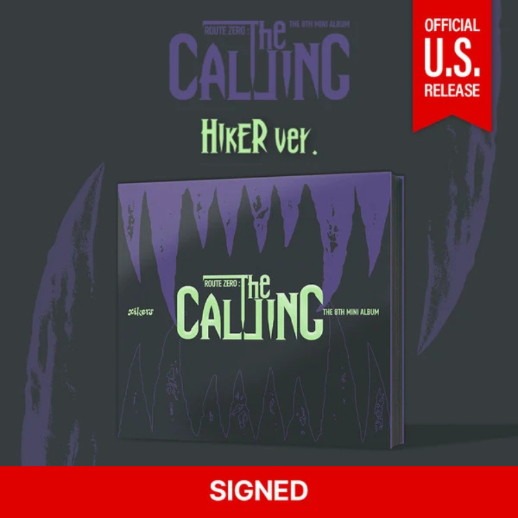 xikers ROUTE ZERO The CALLING 8th Mini Album - Signed Exclusive HIKER Ver - main image