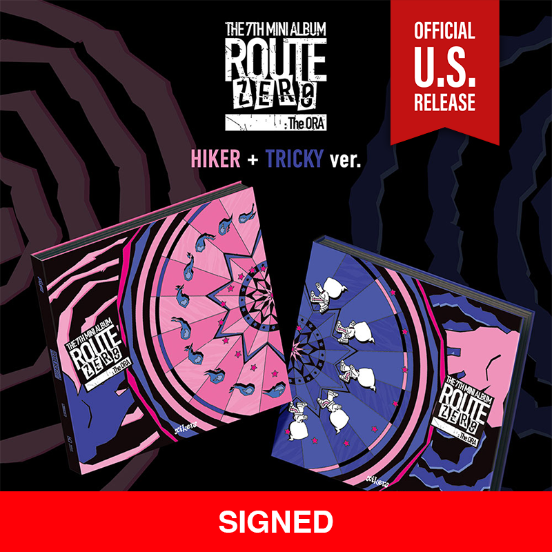 xikers ROUTE ZERO The ORA 7th Mini Album - Signed US Exclusive - Main Image