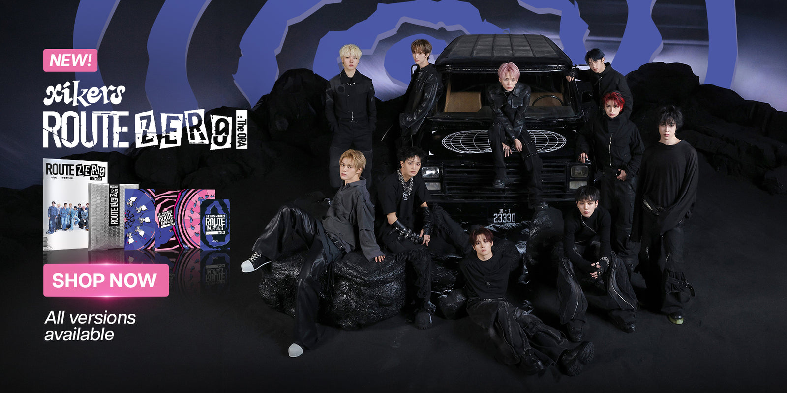 xikers ROUTE ZERO The ORA Album - Banner