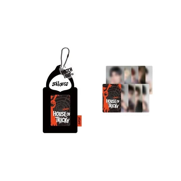 xikers Tricky Photocard Holder HOUSE OF TRICKY WATCH OUT Official MD - main image