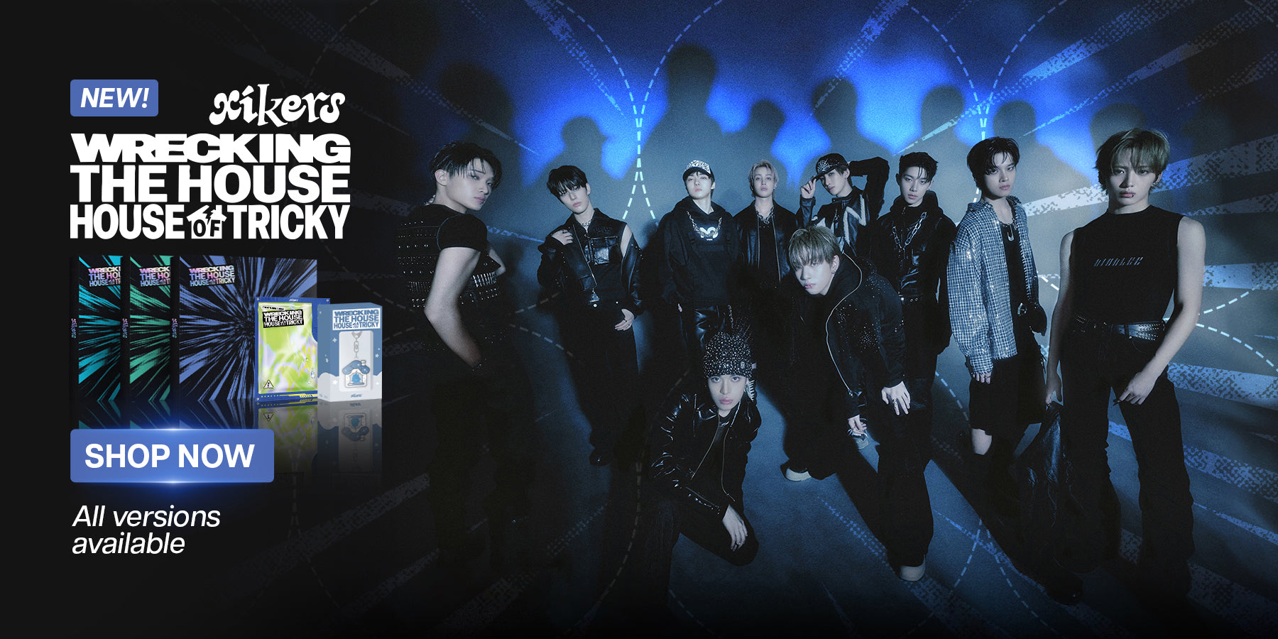 xikers HOUSE OF TRICKY WRECKING THE HOUSE Album - Banner