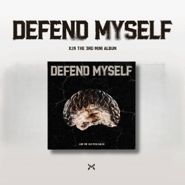 X:IN Defend Myself 3rd Mini Album Photobook Platform Version - Black Version