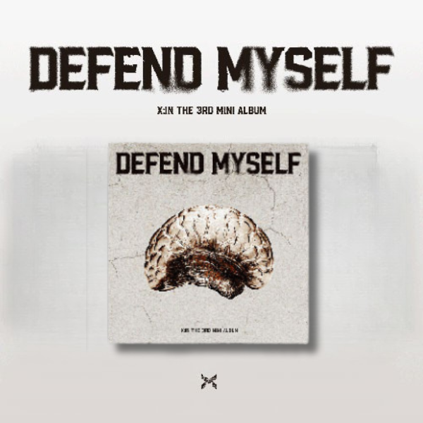 X:IN Defend Myself 3rd Mini Album Photobook Platform Version - White Version