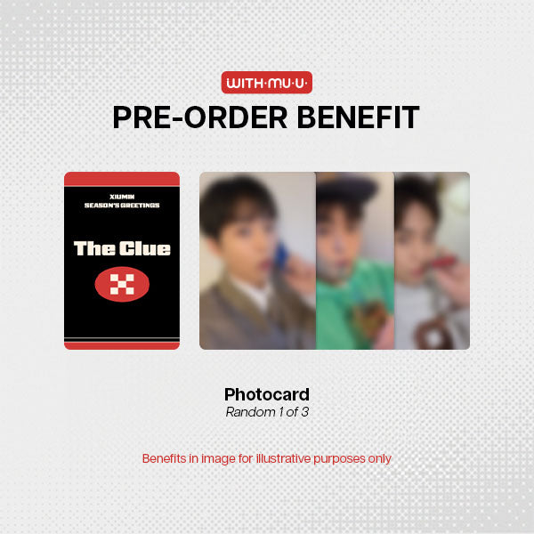 XIUMIN 2026 Seasons Greetings The Clue X - Withmuu POBs