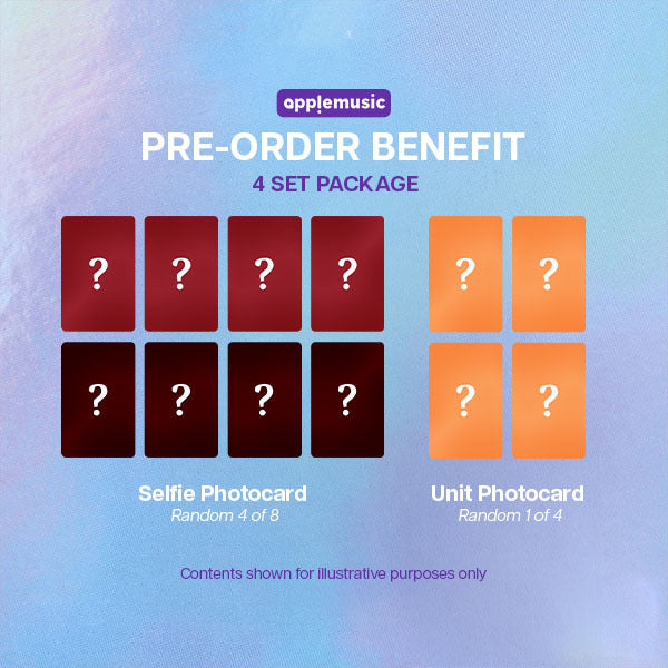 XLOV i 3rd EP Album i Ver - Apple Music Set POBs