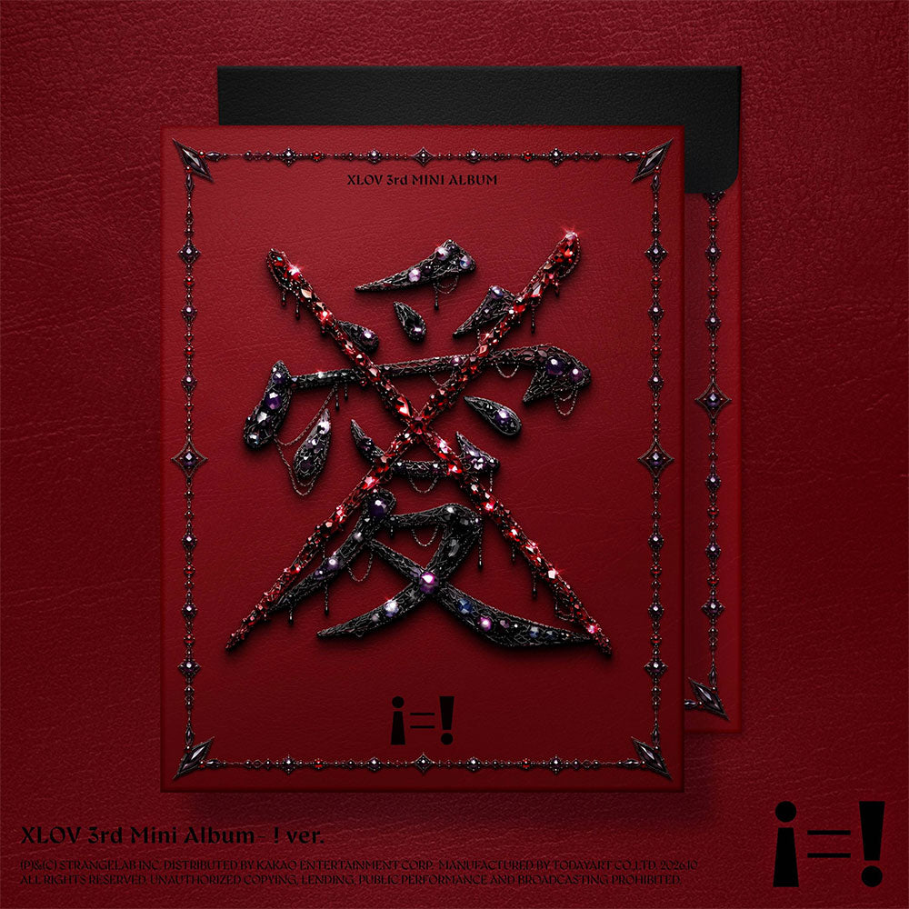 [PRE-ORDER] XLOV - i=! [3rd EP Album - ! Ver.] gallery image 1