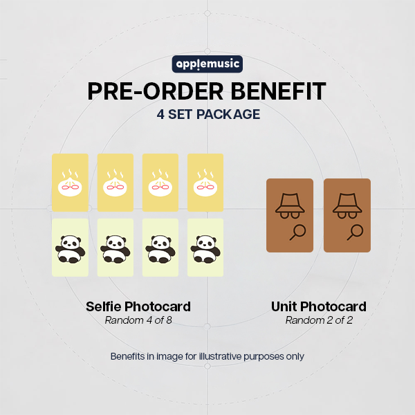 XLOV I God 2nd Mini Album 4 Set Package - Apple Music POBs