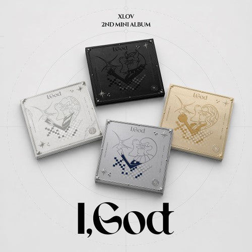 XLOV I God 2nd Mini Album 4 Set Package - Main Image