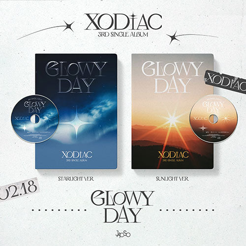 XODIAC GLOWY DAY 3rd Single Album - main image