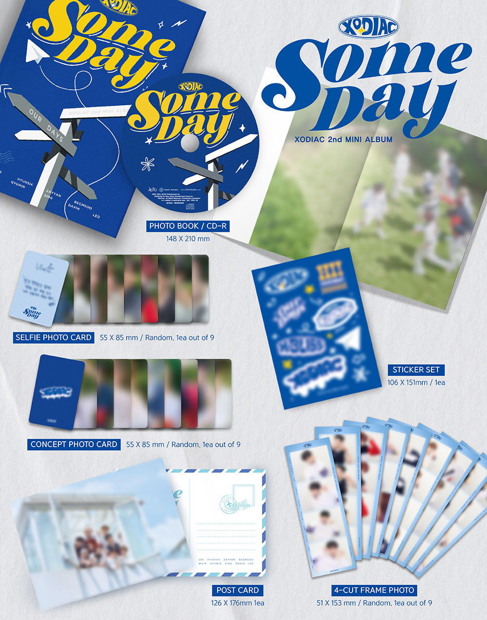 XODIAC - SOME DAY [2nd Mini Album - Photobook Ver.]