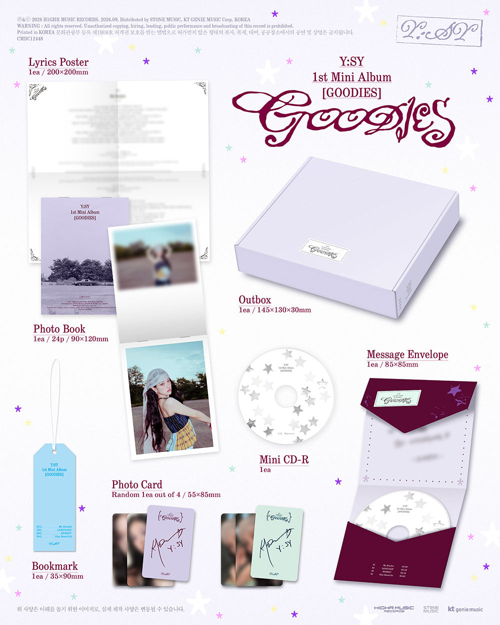 Y:SY - GOODIES [1st Mini Album] gallery image 1