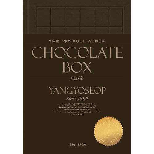 YANGYOSEOP Chocolate Box 1st Album Dark Ver Main Product Image