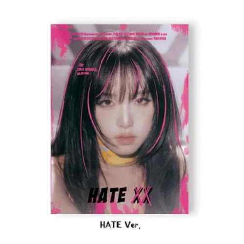 YENA HATE XX 2nd Single Album - 2 variations - Hate Version