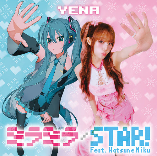 YENA Mira Mira Star feat Hatsune Miku 3rd JP Single Album Limited Edition A - Main Image