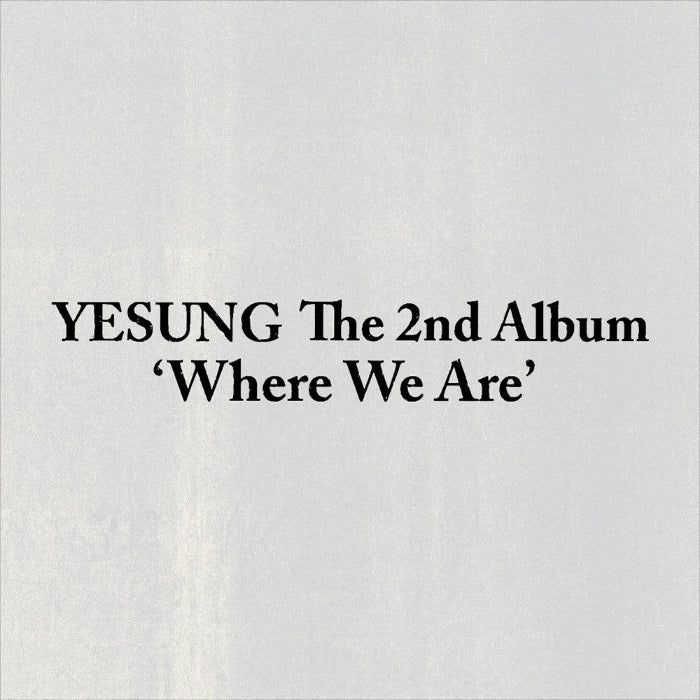 YESUNG Where We Are 2nd Album Photobook Ver - main image