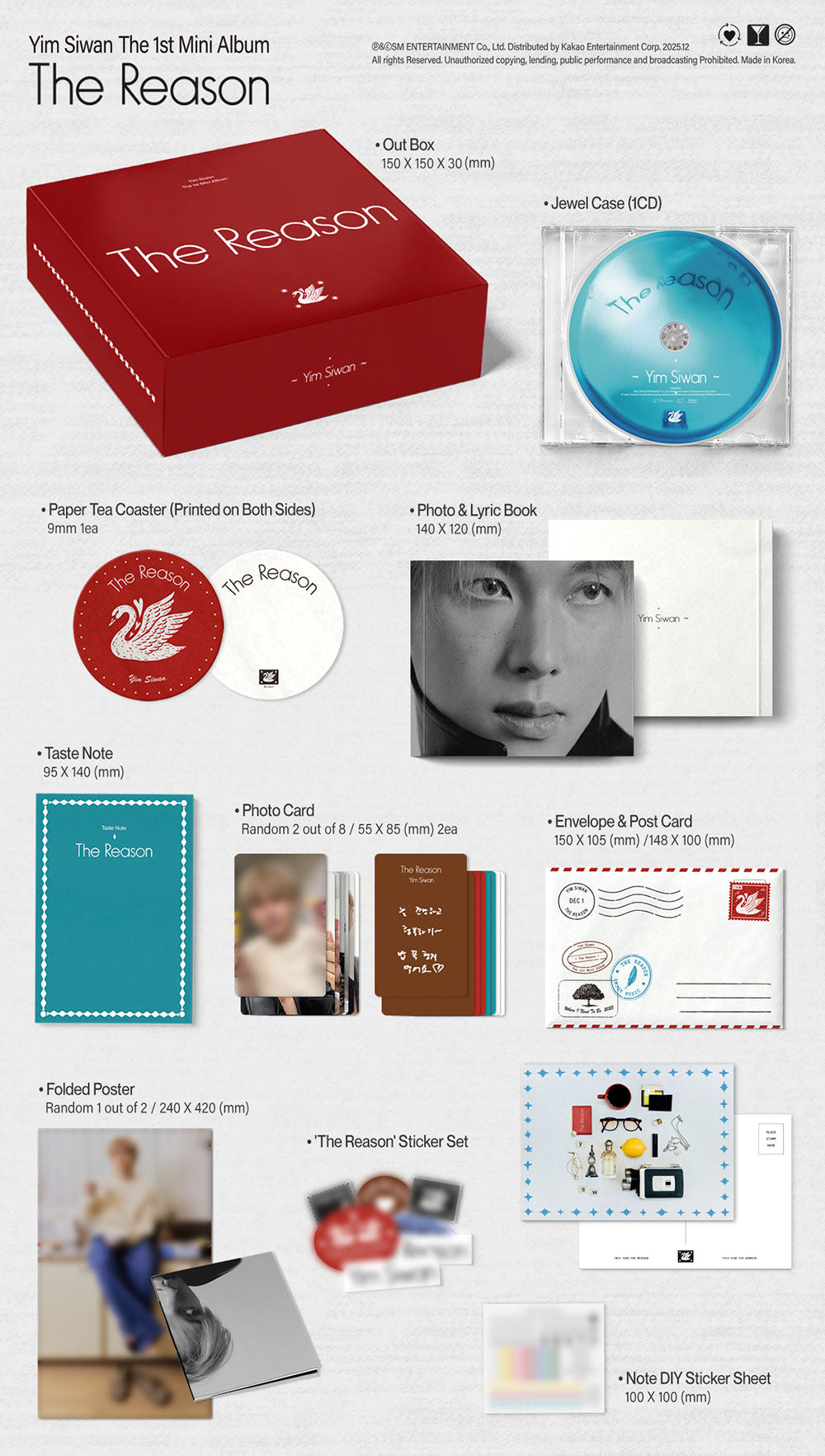 Yim Siwan The Reason 1st Mini Album K PLACE yim-siwan-the-reason-1st-mini-album-k-place