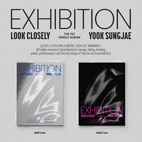 YOOK SUNGJAE EXHIBITION Look Closely 1st Single Album - main image
