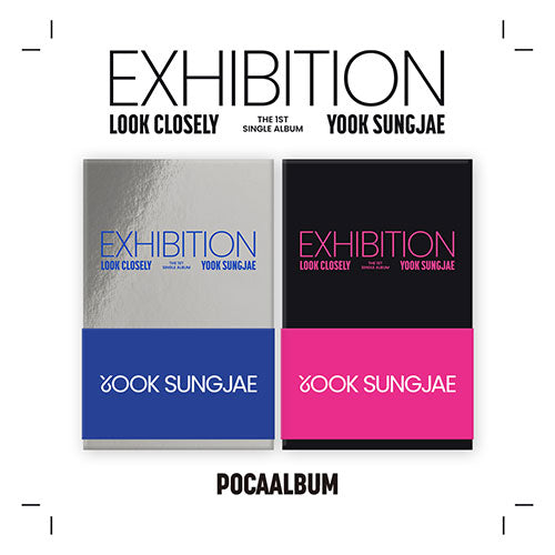 YOOK SUNGJAE EXHIBITION Look Closely 1st Single Album - POCA Version main image