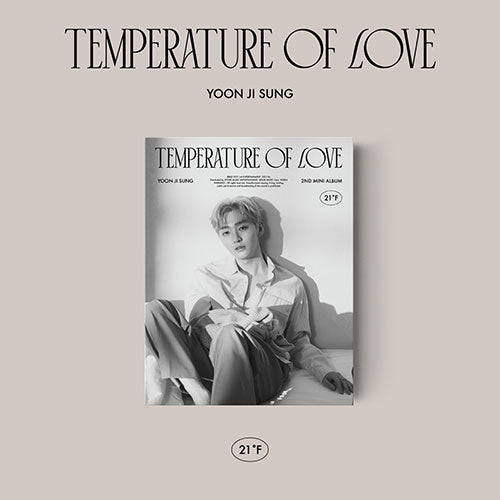 Yoon JiSung Temperature of Love 2nd Mini Album - 21℉ Version