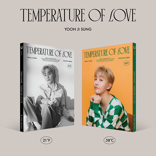 Yoon JiSung Temperature of Love 2nd Mini Album - Main Image