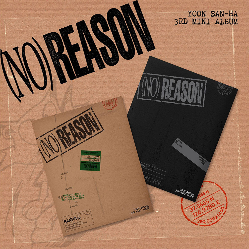 YOON SAN HA NO REASON 3rd Mini Album - Main Image