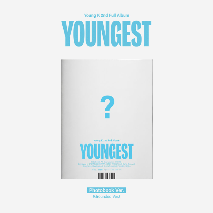 Young K YOUNGEST 2nd Full Album Photobook Ver GROUNDED Ver - main image