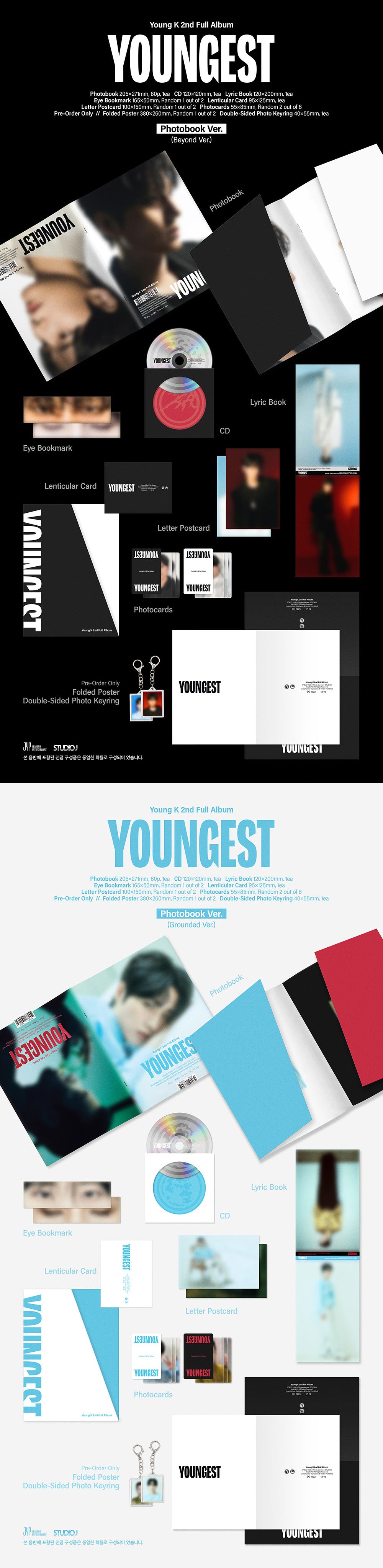 Young K - YOUNGEST [2nd Album - Photobook Ver.] gallery image 1