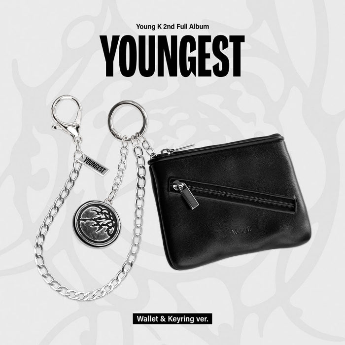 Young K YOUNGEST 2nd Full Album Wallet and Keyring Ver - main image