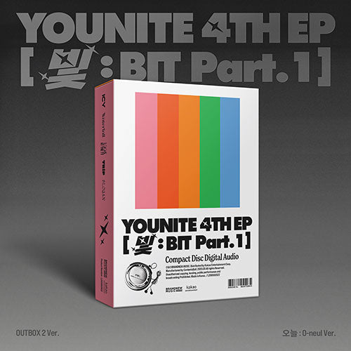 YOUNITE Bit Part 1 4th EP Album - Today version main image