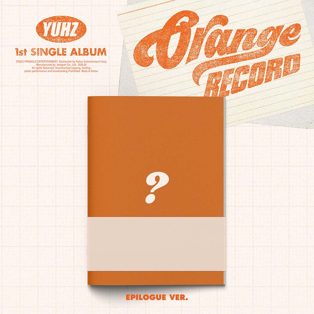 YUHZ Orange Record 1st Single Album Epilogue Ver - Main Image
