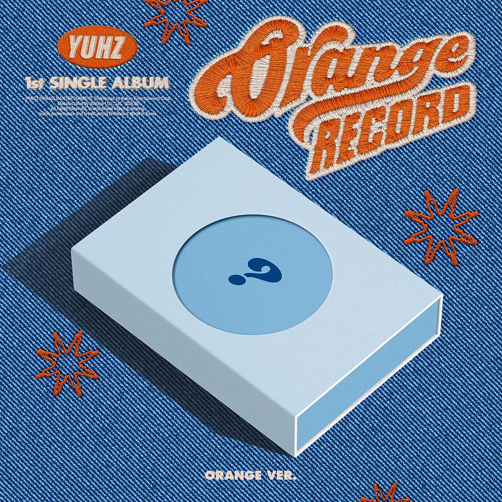 YUHZ Orange Record 1st Single Album Orange Ver - Main Image