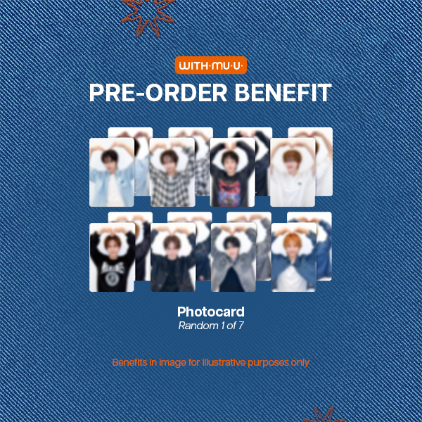 YUHZ Orange Record 1st Single Album Orange Ver - Withmuu POBs