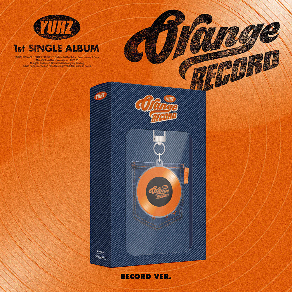 YUHZ Orange Record 1st Single Album Record Ver - Main Image