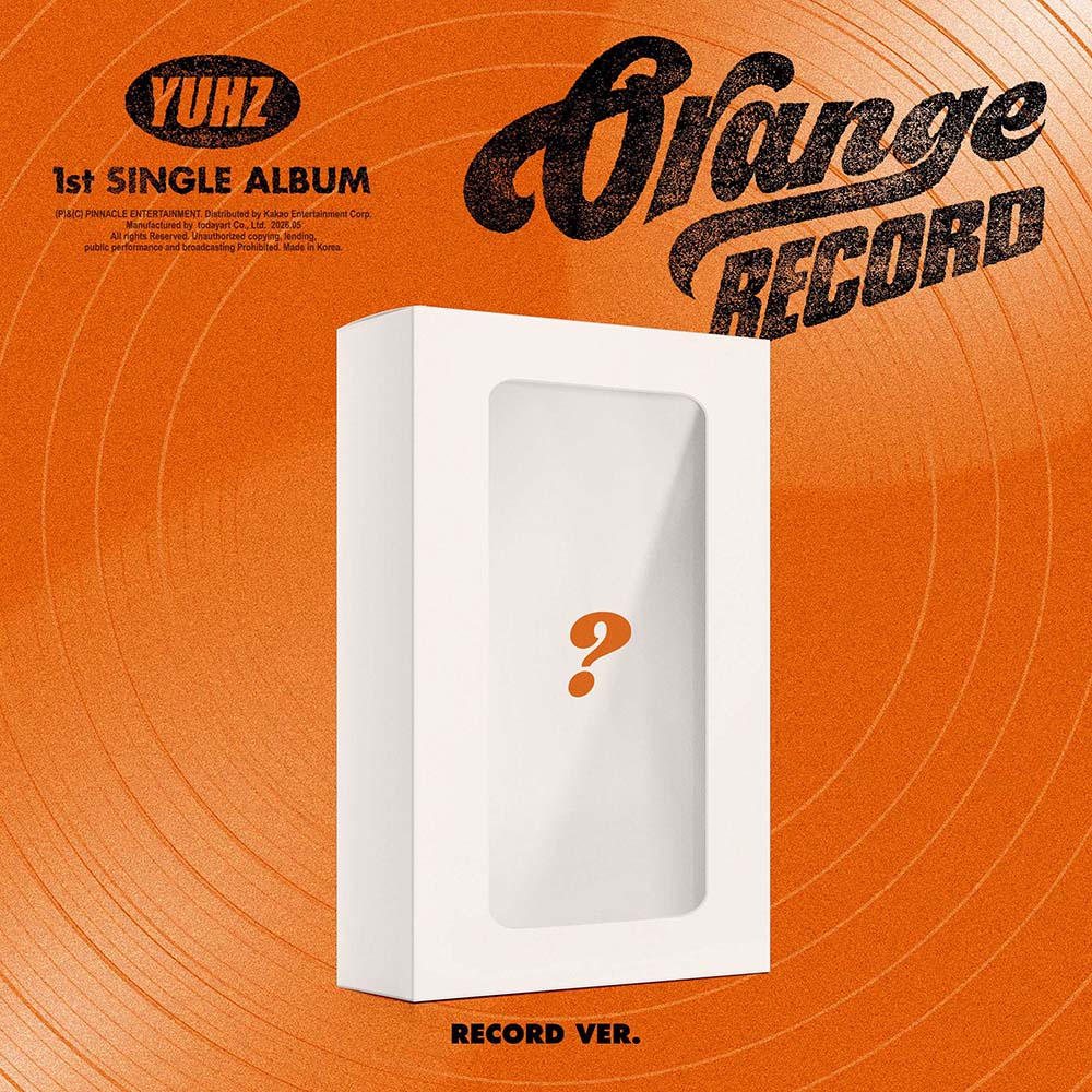YUHZ Orange Record 1st Single Album Record Ver - Main Image