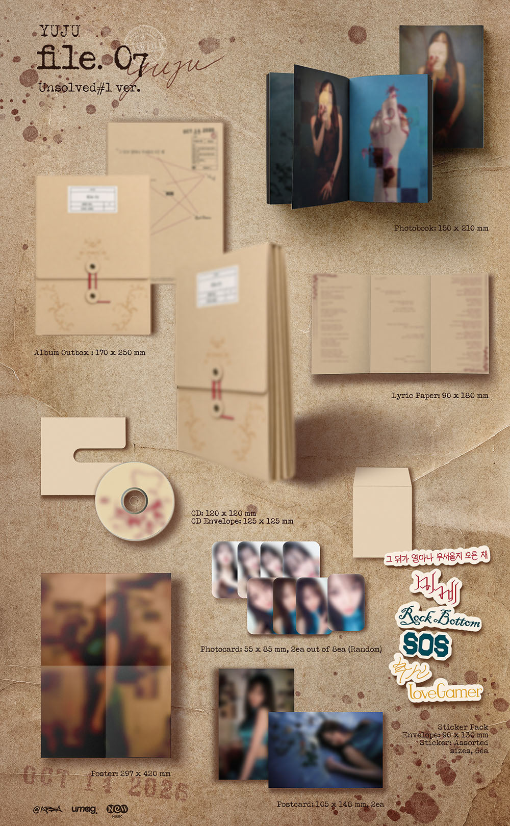 [PRE-ORDER] YUJU - file. 07 [4th Mini Album] gallery image 1