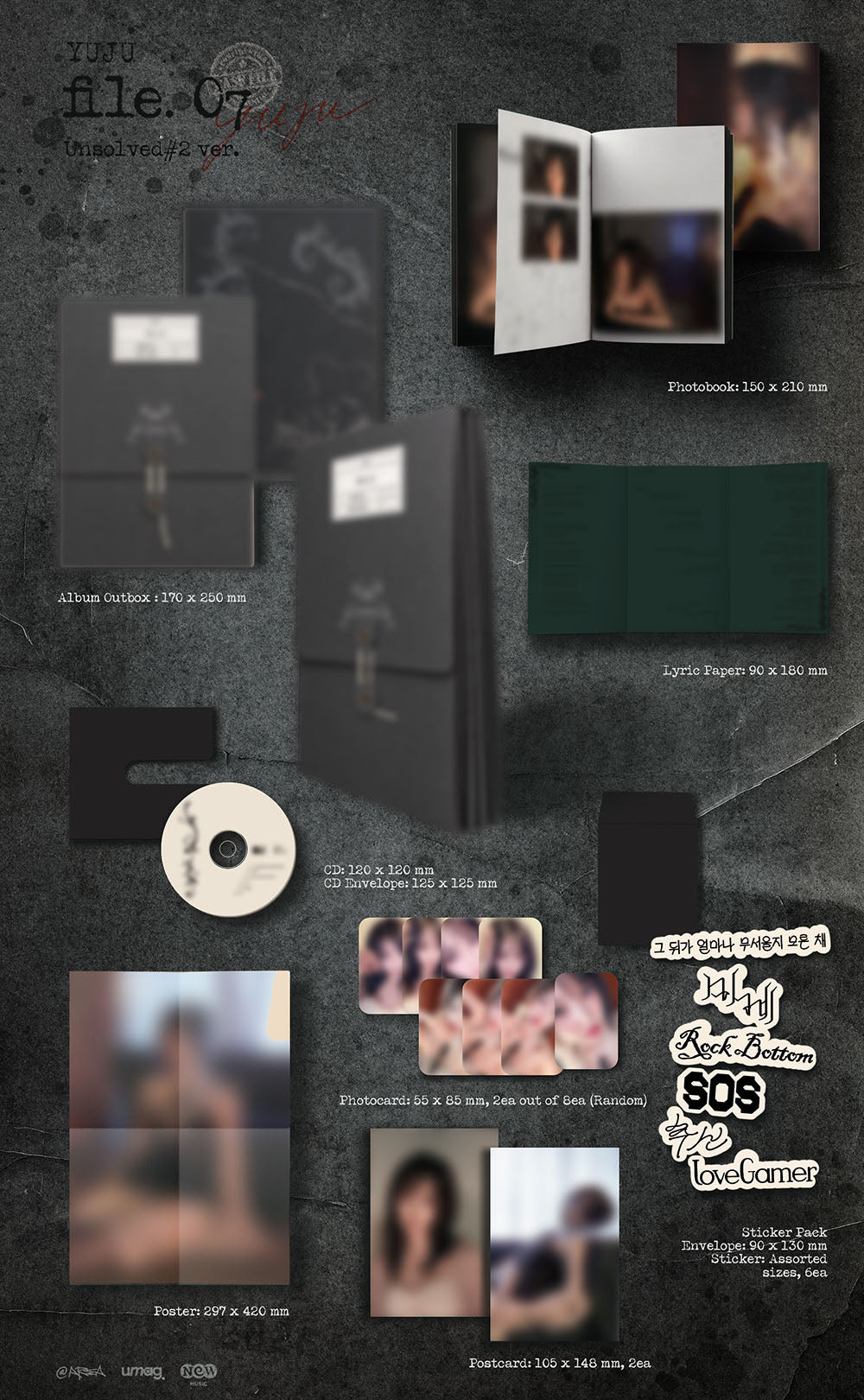 [PRE-ORDER] YUJU - file. 07 [4th Mini Album] gallery image 2