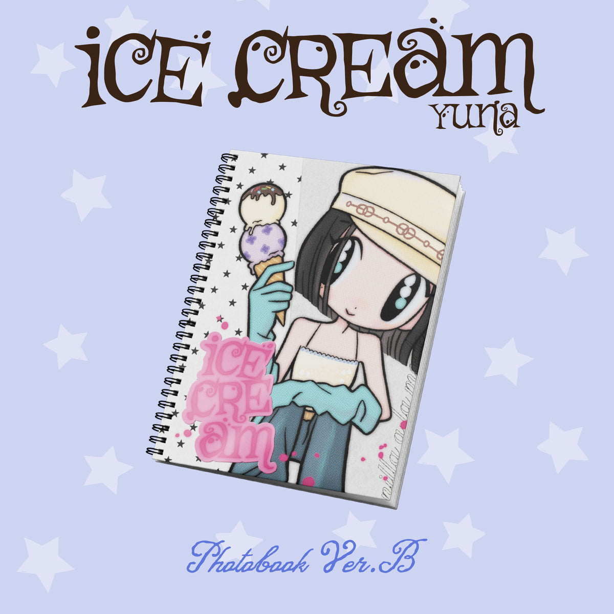 YUNA Ice Cream The First Mini Album Photobook Ver - B Ver - Main Image