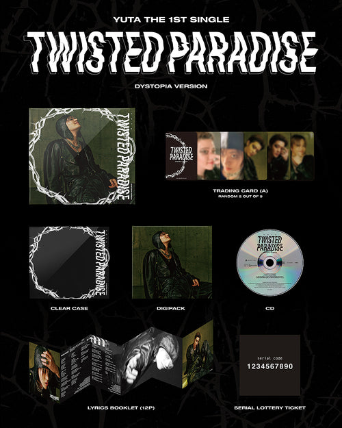 YUTA - Twisted Paradise [1st JP Single Album - Limited Edition Dystopia Ver.]