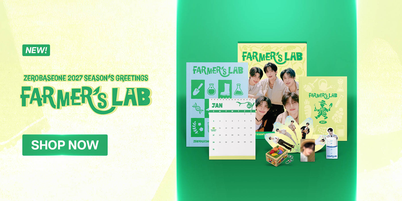 ZEROBASEONE 2027 Season's Greetings - Banner