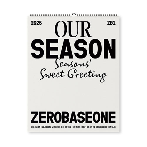 ZEROBASEONE 2025 Seasons Greetings OUR Season - main image