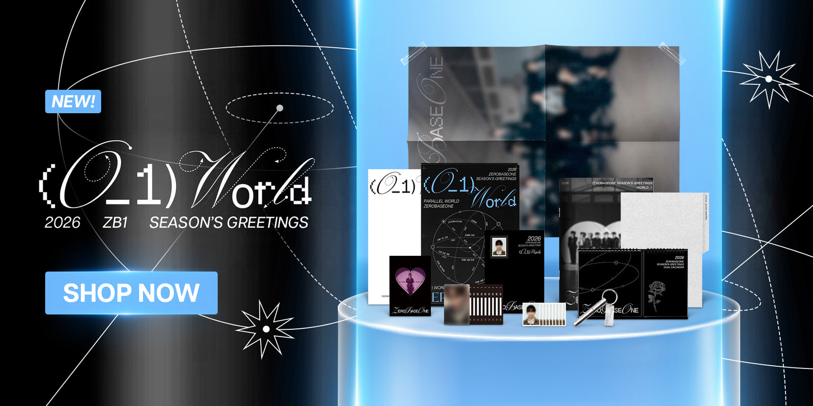 ZEROBASEONE 2026 Seasons Greetings - Banner 