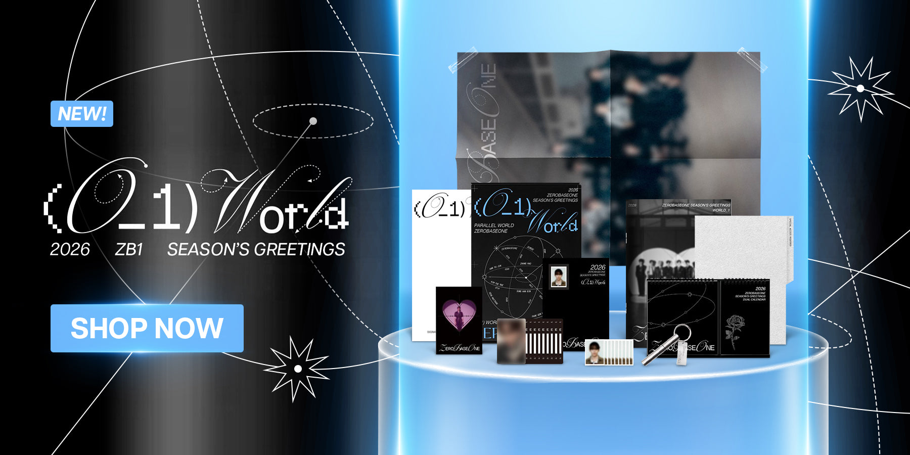 ZEROBASEONE 2026 Seasons Greetings - Banner 