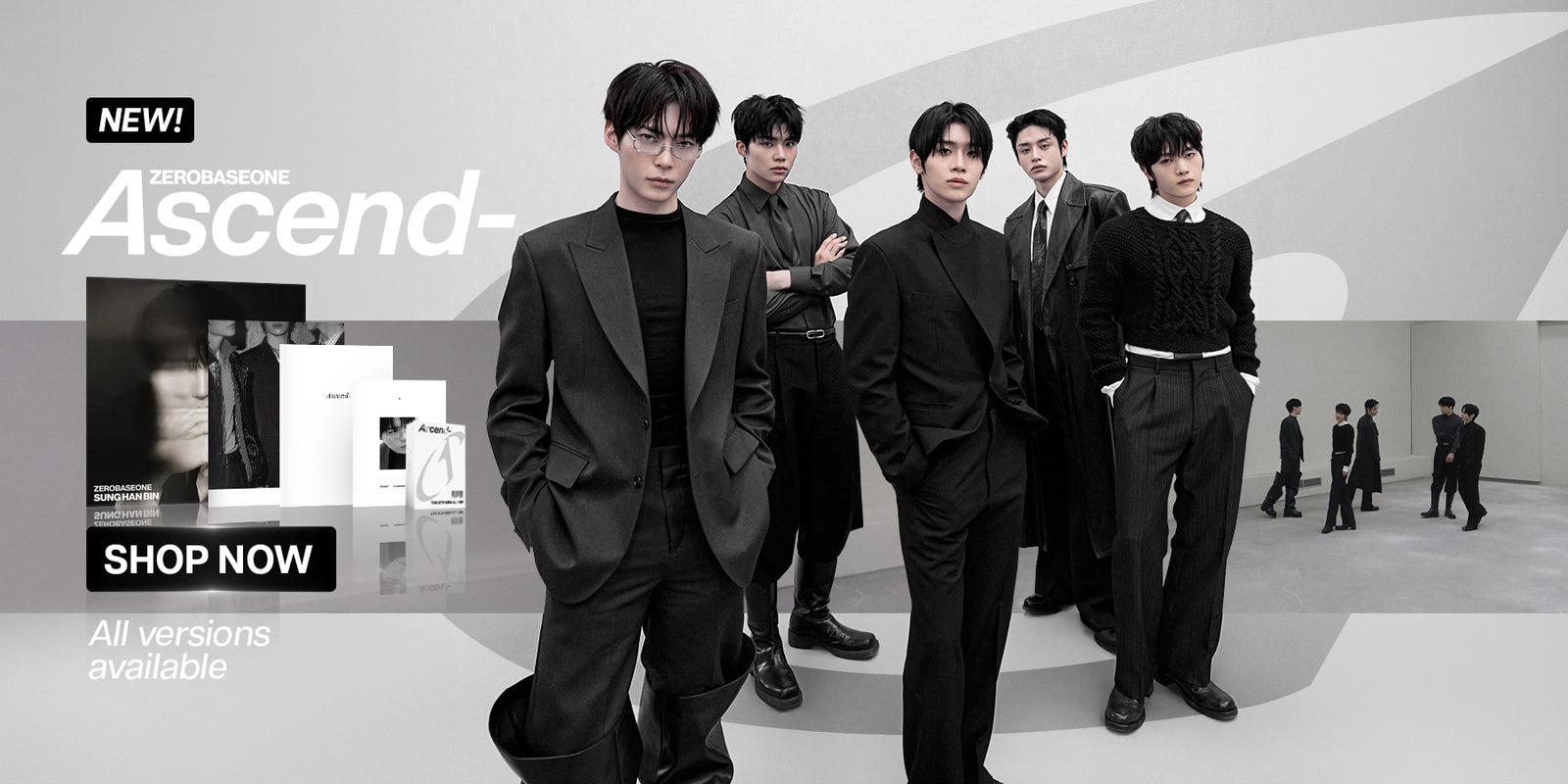 ZEROBASEONE Ascend- Album - Banner