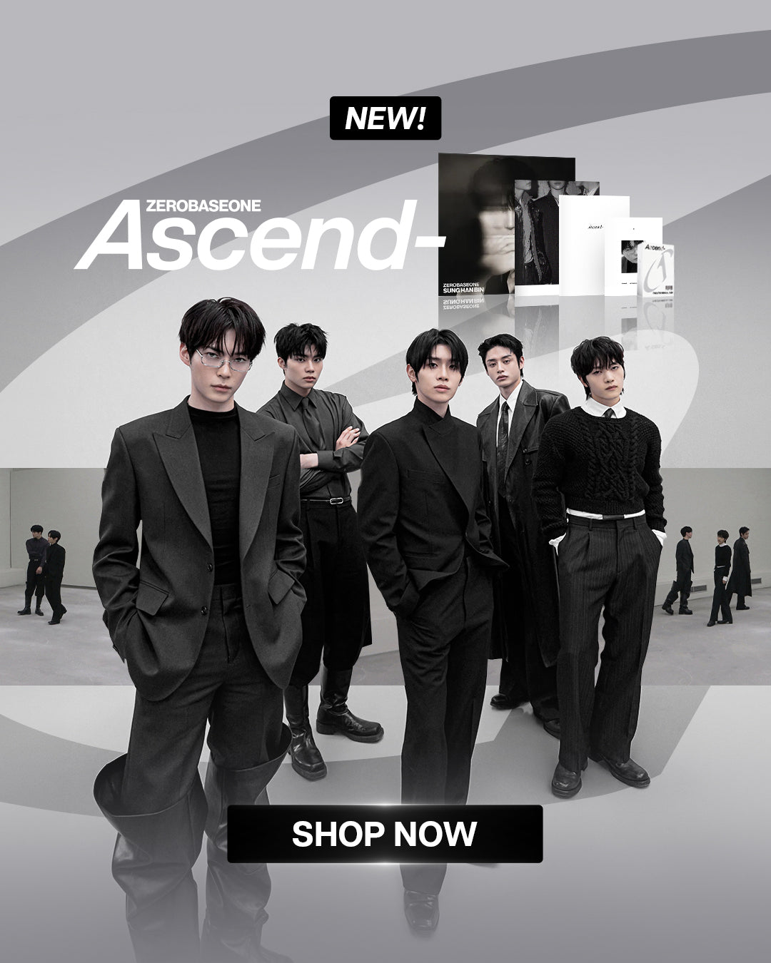 ZEROBASEONE Ascend- Album - Mobile Banner