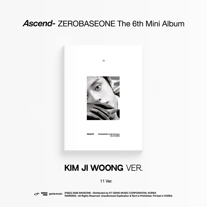 Ascend-: 6th Mini Album (11 Ver.)(5種セット) ZEROBASEONE - Ascend- [6th Mini Album - 11 Ver.] - K PLACE