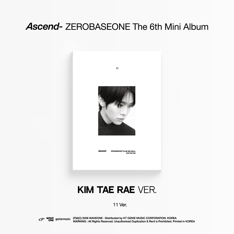ZEROBASEONE - Ascend- [6th Mini Album - 11 Ver.] - K PLACE