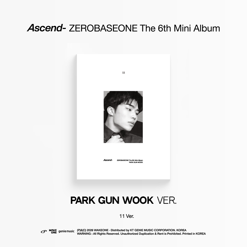 ZEROBASEONE - Ascend- [6th Mini Album - 11 Ver.] - K PLACE
